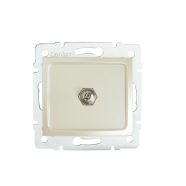   DOMO 01-1830-030 gyöngyház ekvipotenciális csatl.aljzat                                               KAN24997