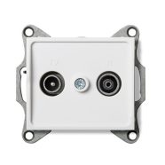   LOGI 02-1320-002 fehér antenna csatlakozó aljzat                                                      KAN25100
