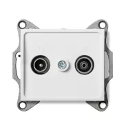   LOGI 02-1330-002 fehér antenna csatlakozó aljzat                                                      KAN25101