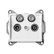   LOGI 02-1590-002 fehér antenna csatlakozó aljzat                                                      KAN25105