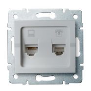   LOGI 02-1440-043 ezüst adat-telefoncsatl.aljzat                                                       KAN25231
