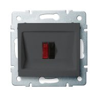   LOGI 02-1450-041 grafit hangszóró csatl.aljzat (2)                                                    KAN25291