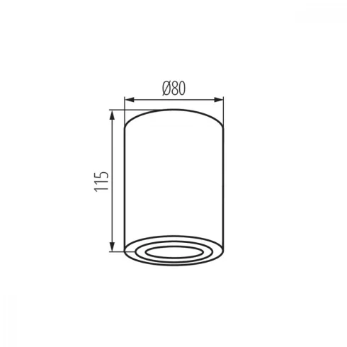 BORD XS DLP-50-W lámpa GU10                                                                           KAN25479