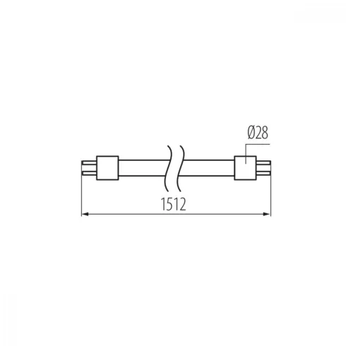 T8 LED GLASSv3 22W-NW fényforrás 150cm                                                                KAN26058