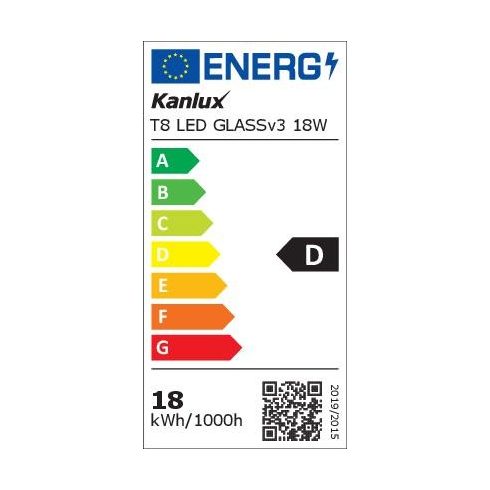 T8 LED GLASSv3 18W-CW fényforrás                                                                      KAN26065