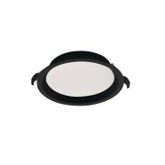   TIBERI CCT 15-21W-B lámpa, süllyesztett, táp nélkül, max.21W, 3000/3500/4000K, IP20/44, kerek, feket  KAN26380