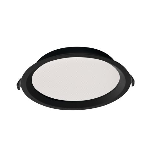 TIBERI CCT 23-29W-W lámpa, süllyesztett, táp nélkül, max.29W, 3000/3500/4000K, IP20/44, kerek, feket  KAN26382