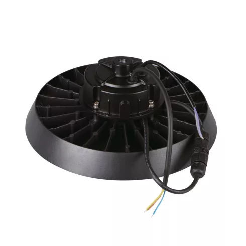HB PRO STRONG 150WD lámpa, csarnokvilágító, 150W, 25500lm, 4000K, NW, IP65, kerek, szürke             KAN27166