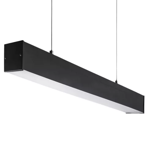 ALIN 4LED 1X150-B lámpa, G13, T8 LED, max. 58 W, egyoldalas táplálás, IP20, fekete                    KAN27423