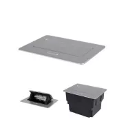   BIURO+ 04-0052-100 soft pop-up fém asztali doboz                                                      KAN28313