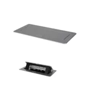   BIURO+ 04-0062-100 soft pop-up fém asztali doboz                                                      KAN28315