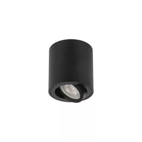 BORD ONE DLP-50-B lámpa GU10, spot lámpatest, max.10W, állíthatóság: 20°, PAR16, IP20, fekete         KAN28785