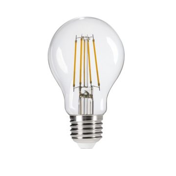 LED E27 filament melegfehér