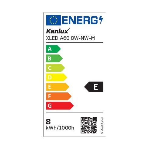 XLED A60 8W-NW-M fényforrás                                                                           KAN29613