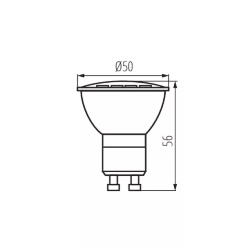 GU10 6W-NW LED (MIO) fényforrás                                                                       KAN31234