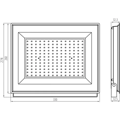 GRUN NV LED-150-B reflektor                                                                           KAN31395