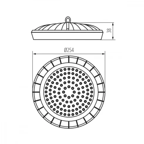 HB UFO LED 100W-NW lámpa                                                                              KAN31405
