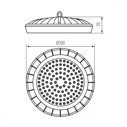 HB UFO LED 150W-NW lámpa                                                                              KAN31406