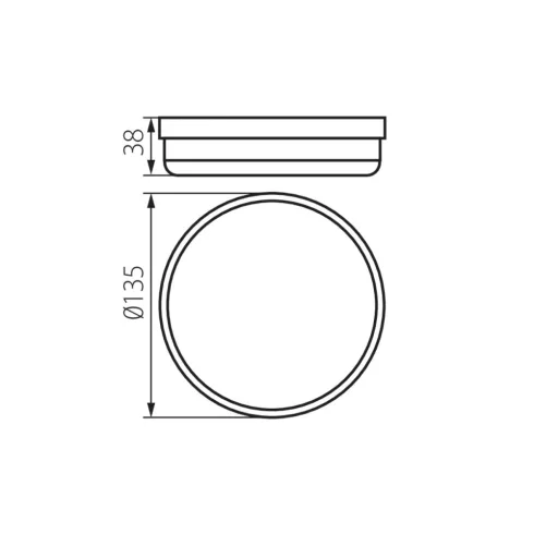 TOLU O LED 9W-NW-W lámpa                                                                              KAN31497