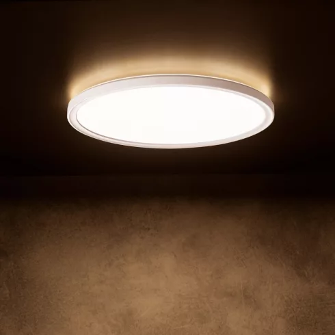 AZPO LED 11,8WCCT-O-W lámpa, 11,8W, 1300lm, 3000-6000K, CCT, IP54, kerek, fehér                       KAN31512