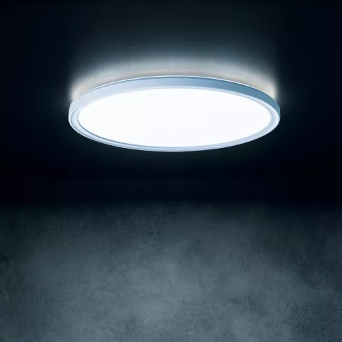 AZPO LED 11,8WCCT-O-W lámpa, 11,8W, 1300lm, 3000-6000K, CCT, IP54, kerek, fehér                       KAN31512