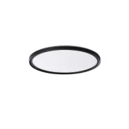   AZPO LED 11,8WCCT-O-B lámpa, 11,8W, 1300lm, 3000-6000K, CCT, IP54, kerek, fekete                      KAN31513