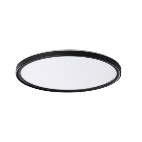 AZPO LED 18,5WCCT-O-B lámpa, 18,5W, 1700lm, 3000-6000K, CCT, IP54, kerek, fekete                      KAN31515
