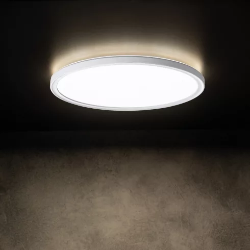 AZPO LED 22WCCT-O-W lámpa, 22W, 2700lm, 3000-6000K, CCT, IP54, kerek, fehér                           KAN31516