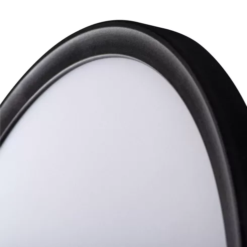 AZPO LED 22WCCT-O-B lámpa, max.22W,  2700lm, 3000/4000/6000K, kerek, IP54, fekete                     KAN31517