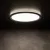 AZPO LED 22WCCT-O-B lámpa, max.22W,  2700lm, 3000/4000/6000K, kerek, IP54, fekete                     KAN31517
