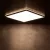 AZPO LED 12,3WCCT-L-B lámpa, max.12,3W,  1150lm, 3000/4000/6000K, négyzet, IP54, fekete               KAN31531