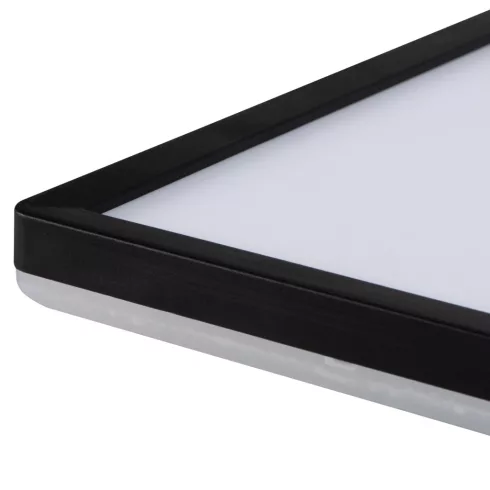 AZPO LED 17,5WCCT-L-B lámpa, 17,5W, 1800lm, 3000-6000K, CCT, IP54, négyzet, fekete                    KAN31533