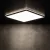 AZPO LED 17,5WCCT-L-B lámpa, 17,5W, 1800lm, 3000-6000K, CCT, IP54, négyzet, fekete                    KAN31533