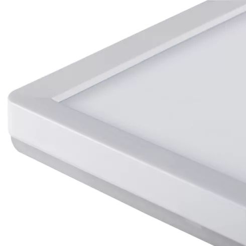 AZPO LED 22WCCT-L-W lámpa, 22W, 2600lm, 3000-6000K, CCT, IP54, négyzet, fehér                         KAN31534