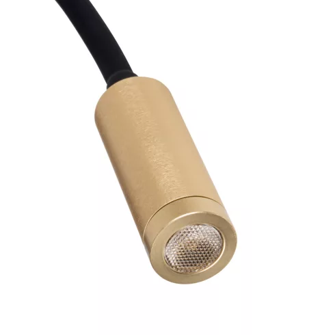 TONIL II LED B/G  lámpa, 3,3 W, 3000 K, 145 lm, IP20, flexibilis, fekete/arany                        KAN32519