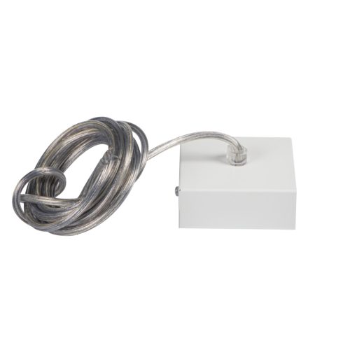 ALIN CORD SQ 1F-W tápcsatlakozó, 2,5 m kábel, 3x0,75, fehér                                           KAN32534