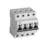   KMB6-B10/4 kismegszakító, B, 10 A, 4 modul, TH35 sínhez, IP20, fehér                                  KAN32593