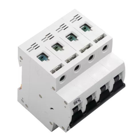 KMB6-B16/4 kismegszakító, B, 16 A, 4 modul, TH35 sínhez, IP20, fehér                                  KAN32594