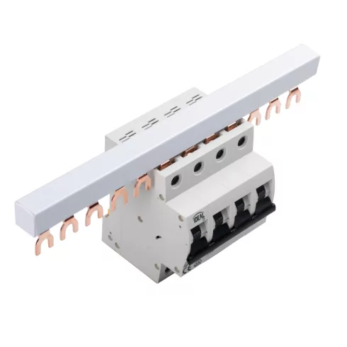 KMB6-B16/4 kismegszakító, B, 16 A, 4 modul, TH35 sínhez, IP20, fehér                                  KAN32594