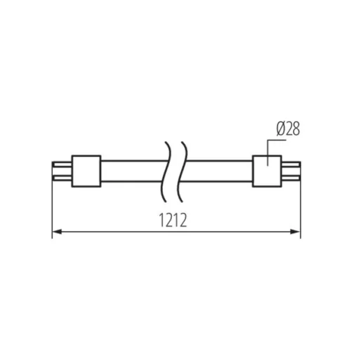 T8 LED GLASSv4 18W-CW fényforrás                                                                      KAN33213