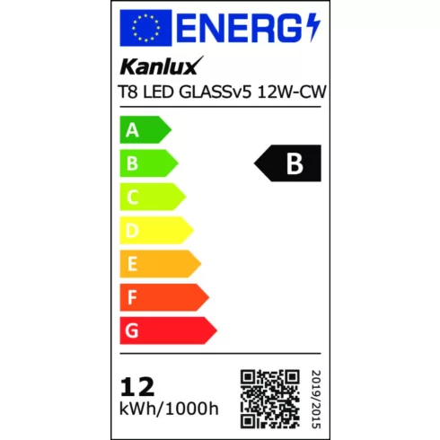 T8 LED GLASSv5 12W-CW fényforrás 120cm                                                                KAN33217