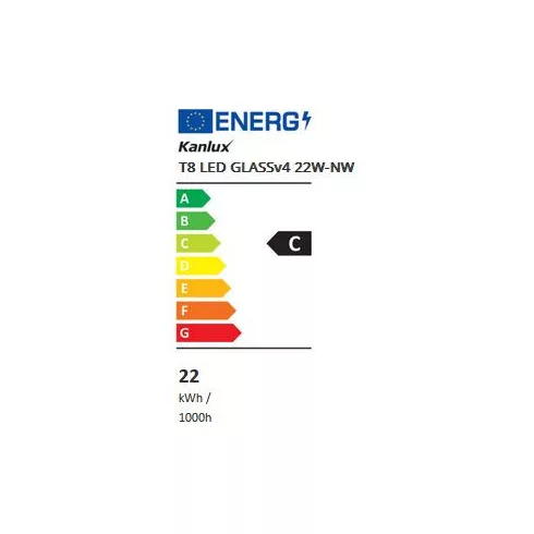 T8 LED GLASSv4 22W-NW fényforrás                                                                      KAN33218