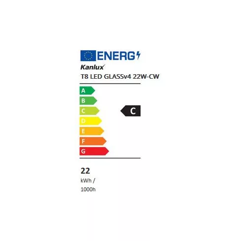 T8 LED GLASSv4 22W-CW fényforrás                                                                      KAN33219