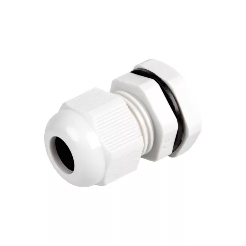 TEAR PG11 GLAND W tömszelence, vezetősín rendszer tartozék, 5-10mm2, fehér, poliamid                  KAN33268