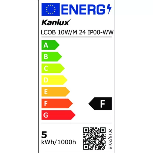 LCOB 10W/M 24 IP00-WW LED szalag                                                                      KAN33351