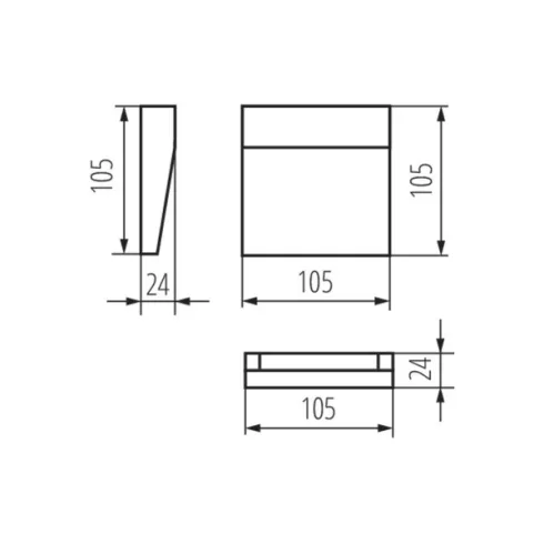 DULI LED 4W-NW-L-GR lámpa                                                                             KAN33750