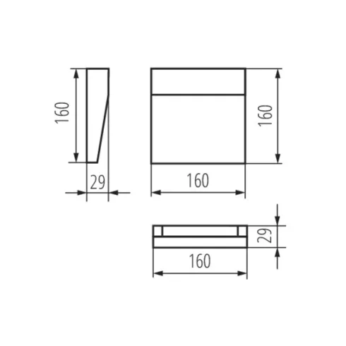 DULI LED 6,5W-NW-L-GR lámpa                                                                           KAN33752