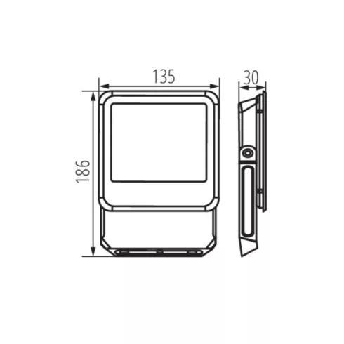 IQ-LED FL-30W-NW reflektor                                                                            KAN33882