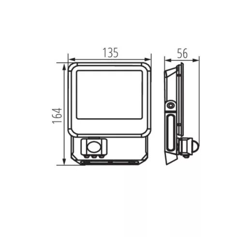 IQ-LED FL-10W-NW-SE reflektor                                                                         KAN33885