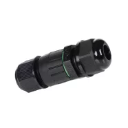   IQ-LED FLN QCI 3x1MM2 csatlakozó, tömszelence, 5A, 6-7,5mm2, IP68, fekete                             KAN33897